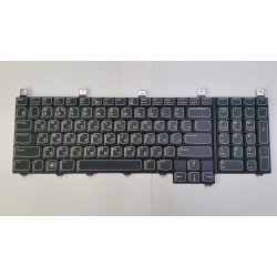 Tastatura laptop noua originala DELL Alienware Area-51 M17x R4 Series Black Backlit Russian HC8Y5